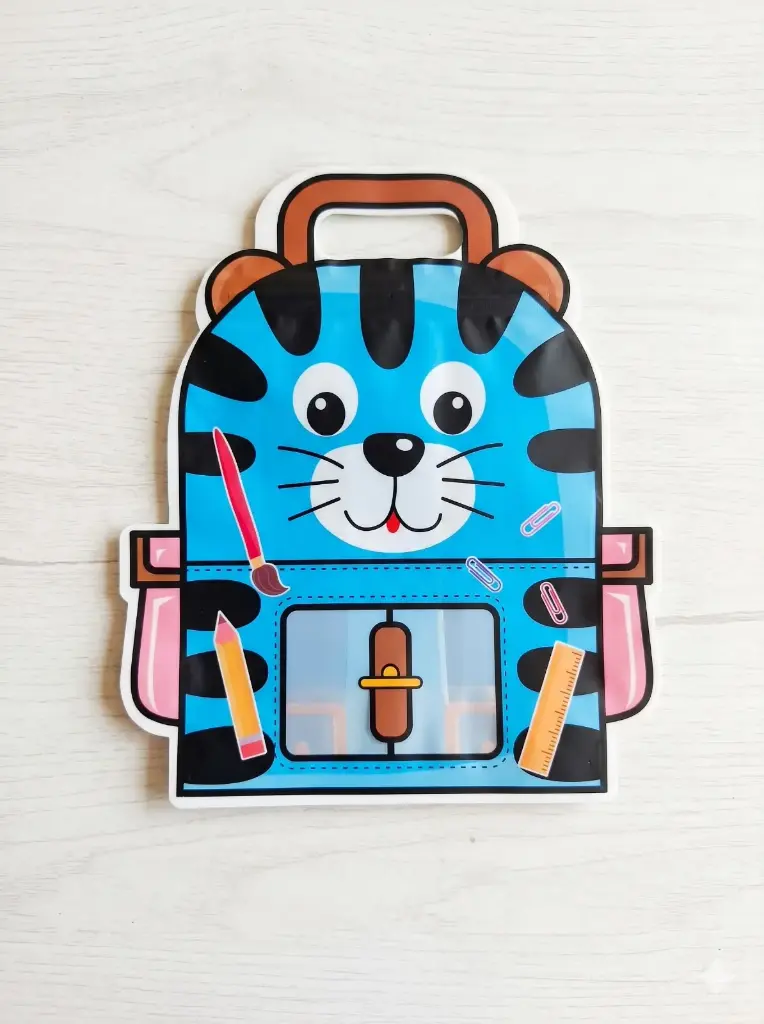 Cute Tiger Backpack Pouch