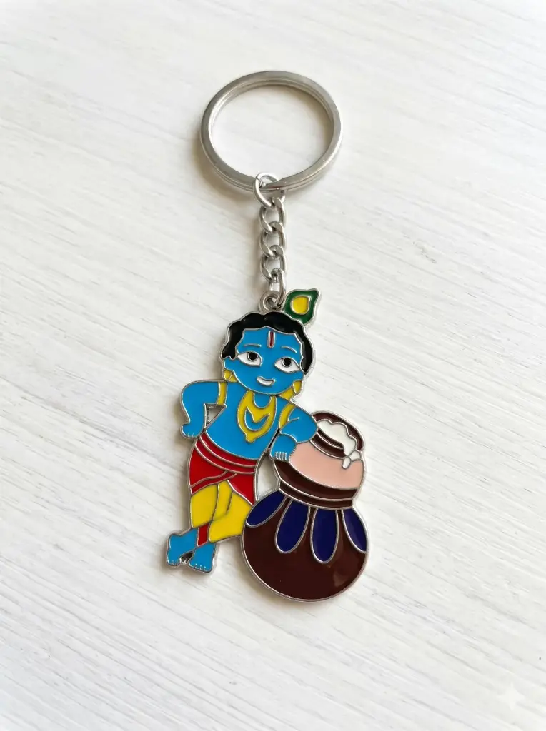 Little Krishna with Butter Pot